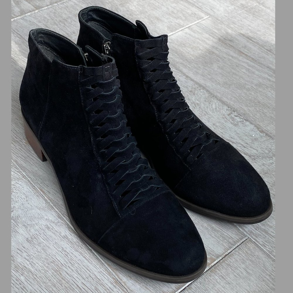 New! KLUB NICO 'Bertie' Ankle Suede Bootie SZ: 10